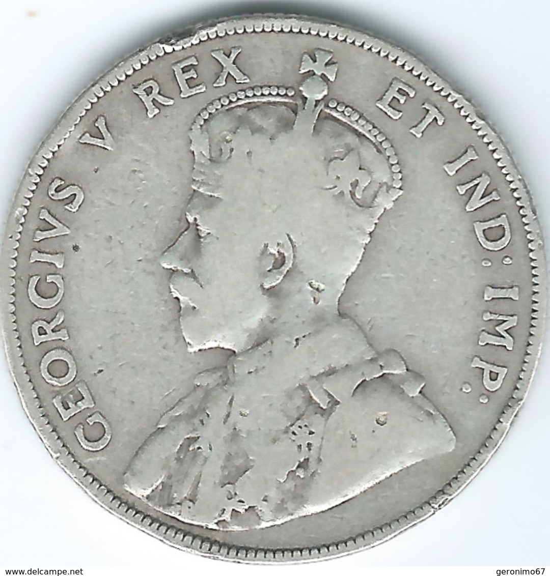 Canada - George V - 50 Cents - 1911 (KM19) Scarce Coin - Canada