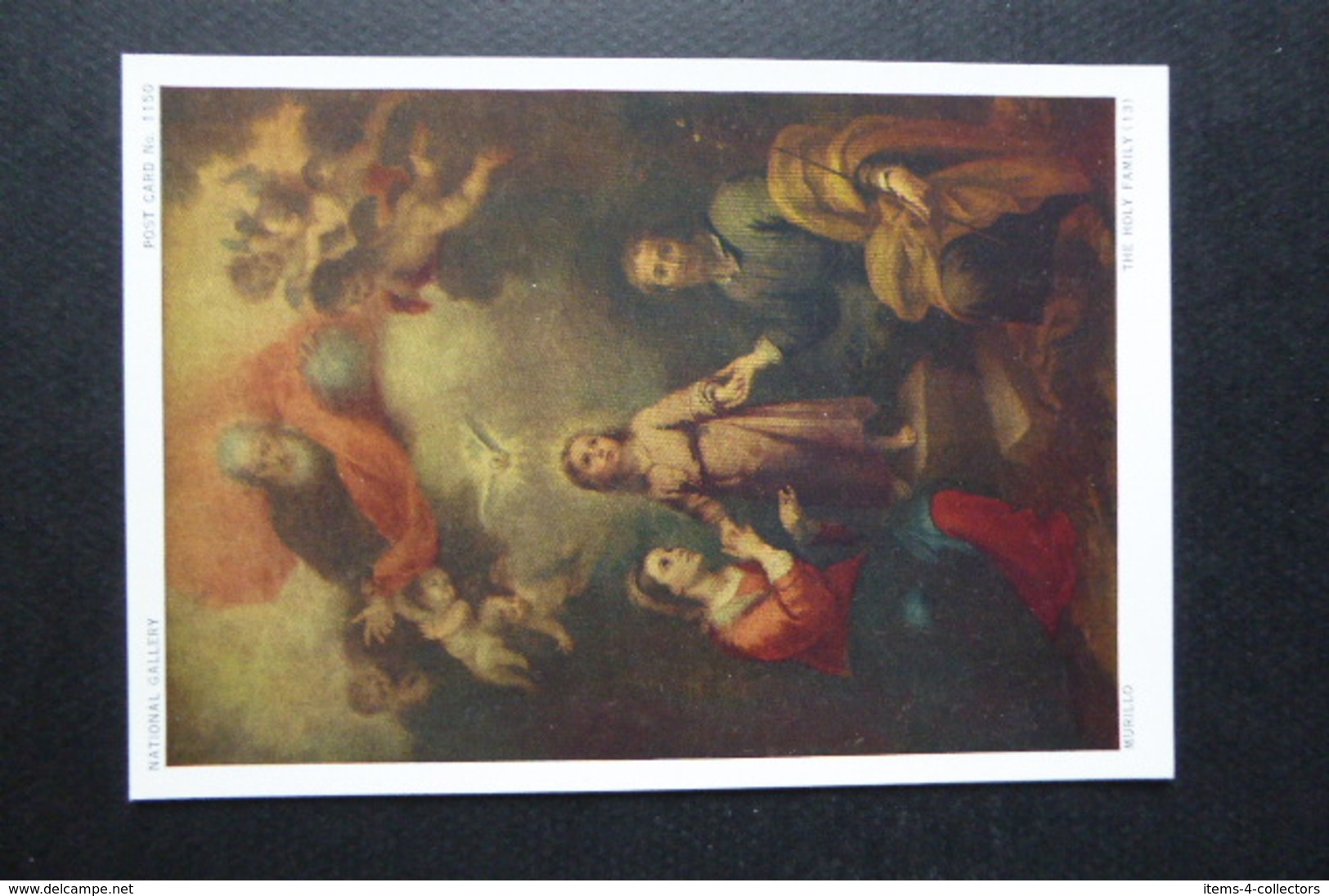 PAINTING PRINT CARD MINT THE HOLY FAMILY BY MURILLO - Peintures & Tableaux