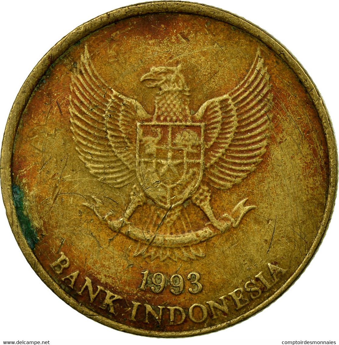 Monnaie, Indonésie, 50 Rupiah, 1993, TB+, Aluminum-Bronze, KM:52 - Indonésie