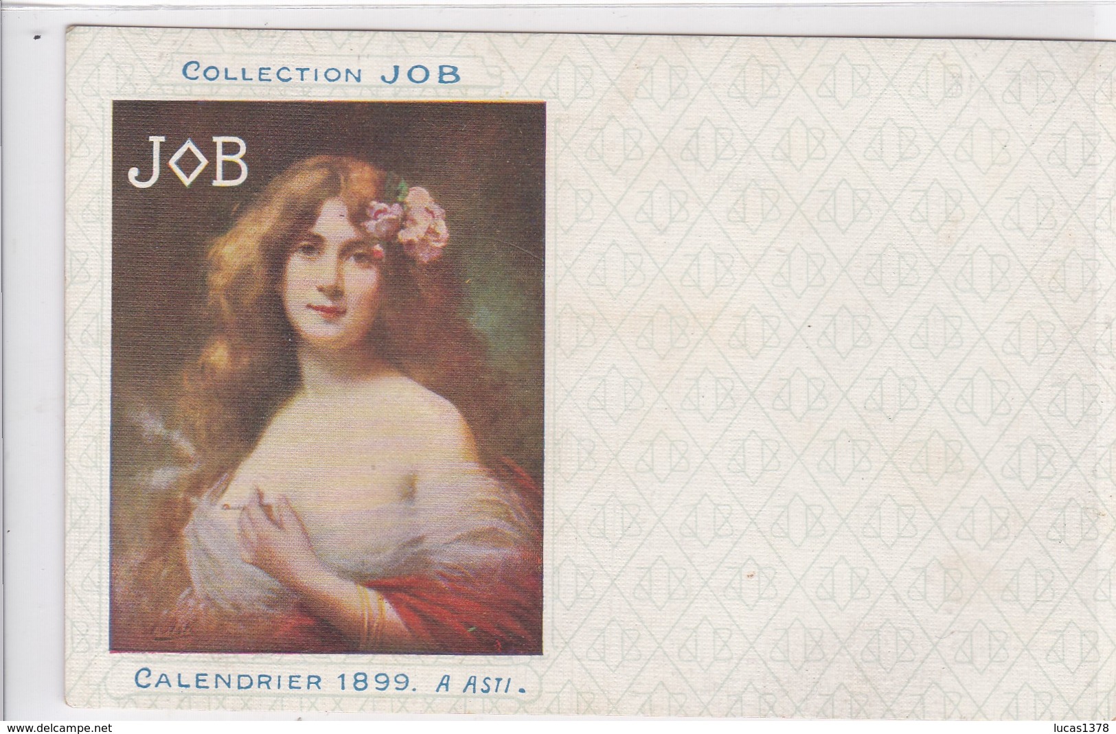 PUBLICITE COLLECTION  JOB / ASTI 1899 /  SERIE 1910 - Pubblicitari