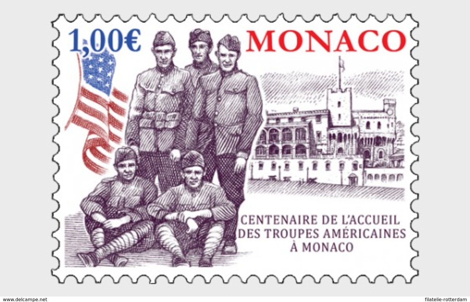 Monaco - Postfris/MNH - 100 Jaar Legertroepen 2019 - Ongebruikt