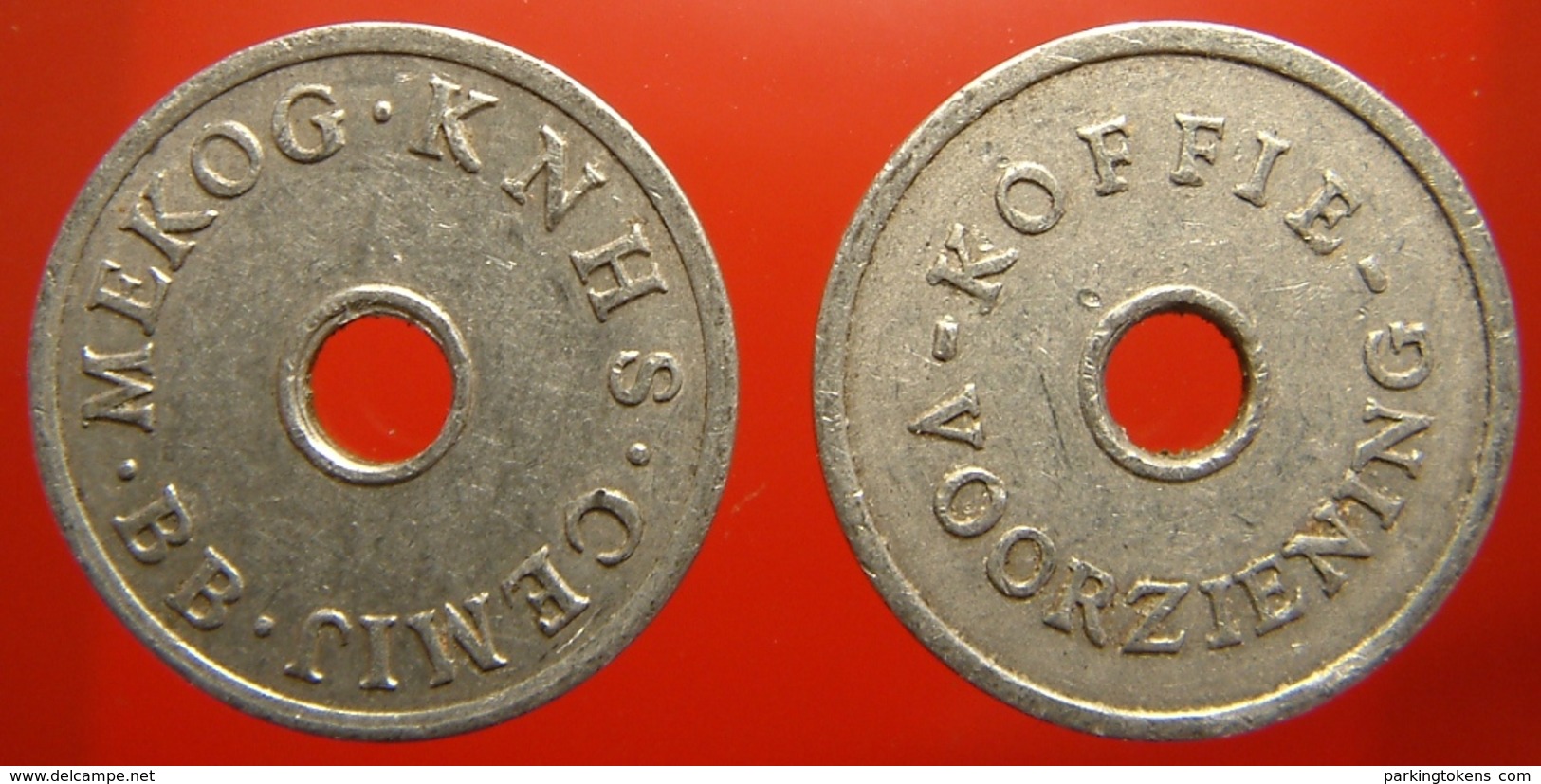 KB285-2 - MEKOG KNHS CEMIJ BB - IJmuiden - A 22.0mm - Koffie Machine Penning - Coffee Machine Token - Professionali/Di Società