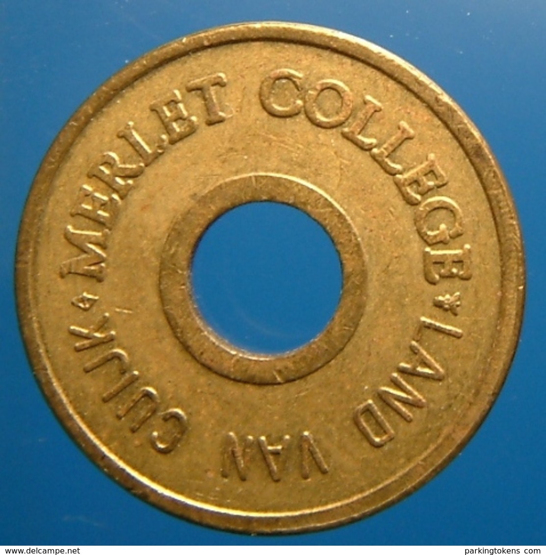 KB288A-1 - MERLET COLLEGE LAND VAN CUIJK - Cuijk - B 20.0mm - Koffie Machine Penning - Coffee Machine Token - Professionnels/De Société