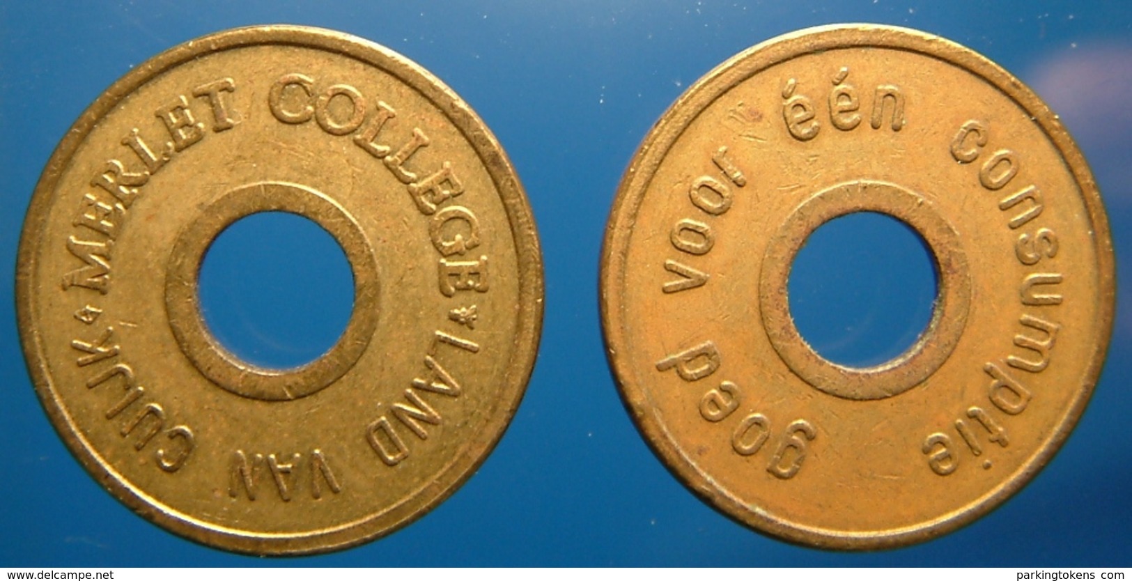 KB288A-1 - MERLET COLLEGE LAND VAN CUIJK - Cuijk - B 20.0mm - Koffie Machine Penning - Coffee Machine Token - Professionnels/De Société