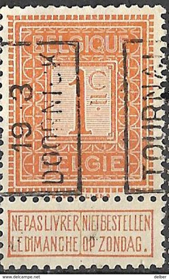 8S-240: N° 2185  A: TOURNAI 1913 DOORNIJK - Roller Precancels 1910-19