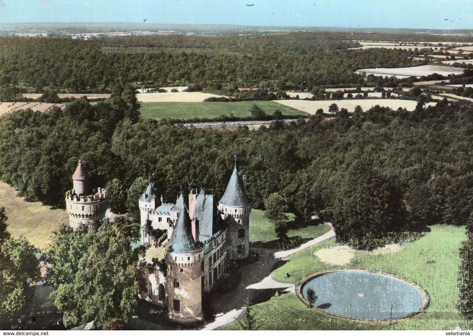 2494 Grossouvre - Vue Aérienne Du Château - Andere & Zonder Classificatie