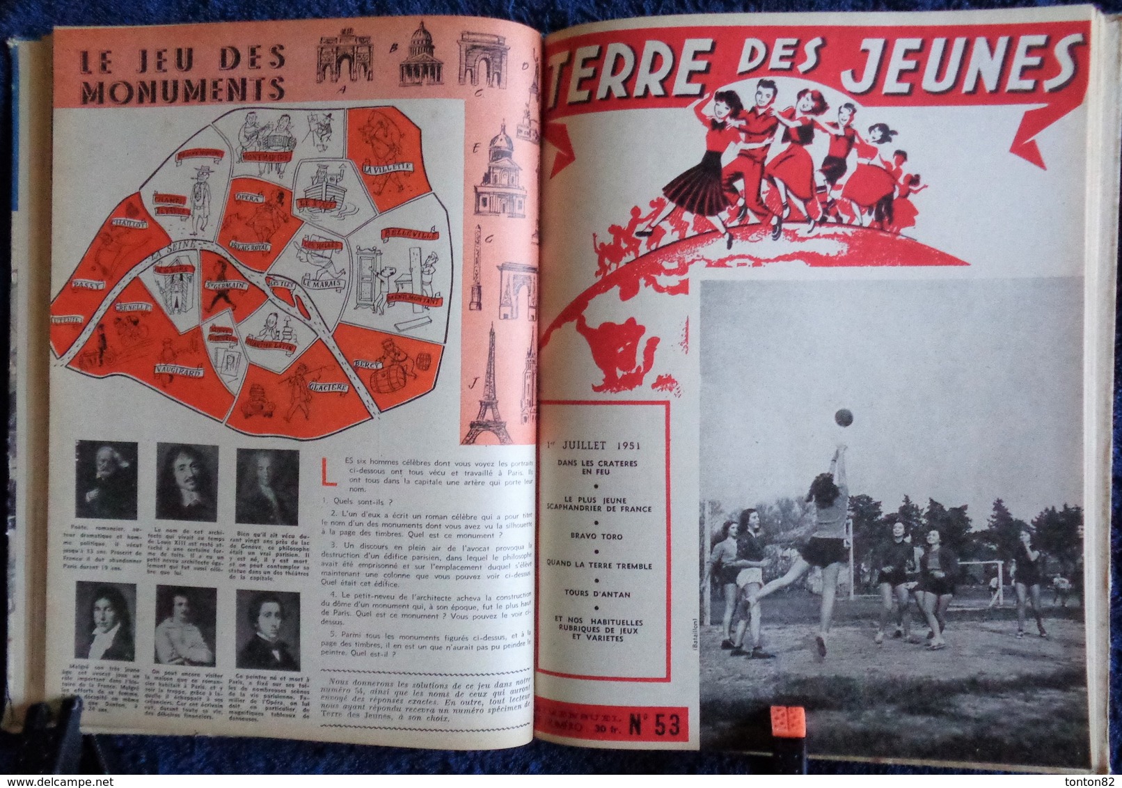 Terre des Jeunes - Album N° III - ( 1951 ) .