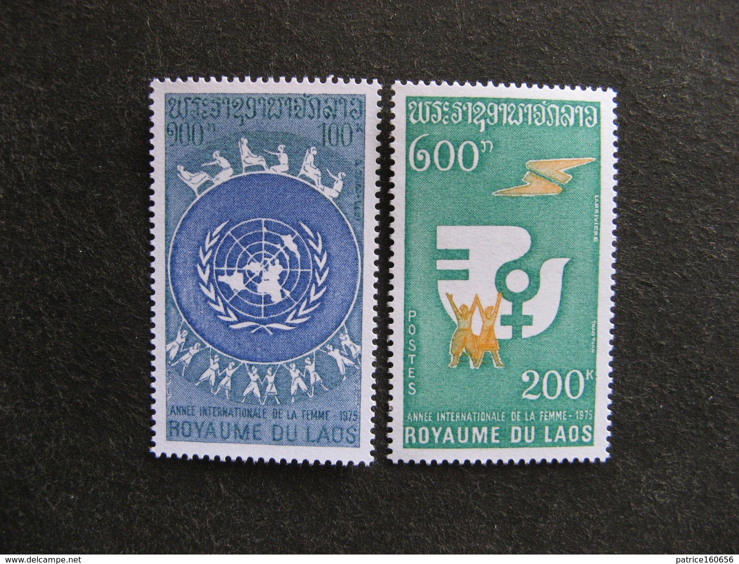 Laos - TB Paire N° 281 Et N° 282 , Neufs X. - Laos