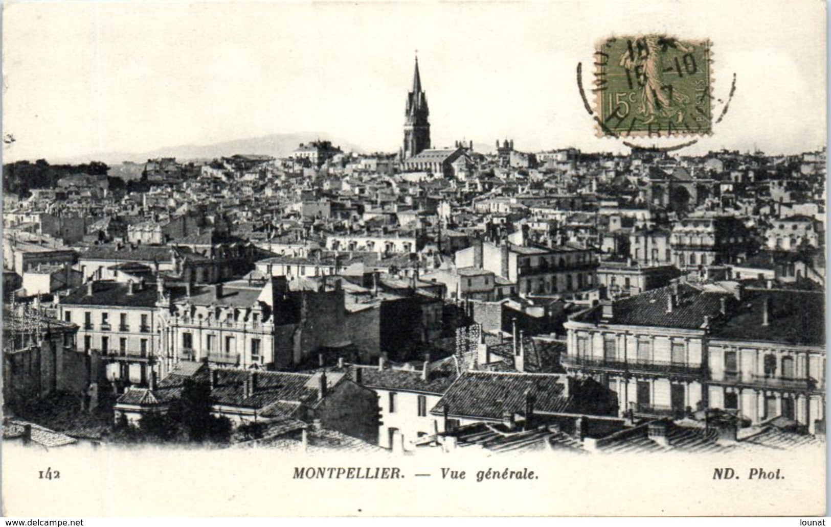 34 MONTPELLIER - Vue Générale     * - Montpellier