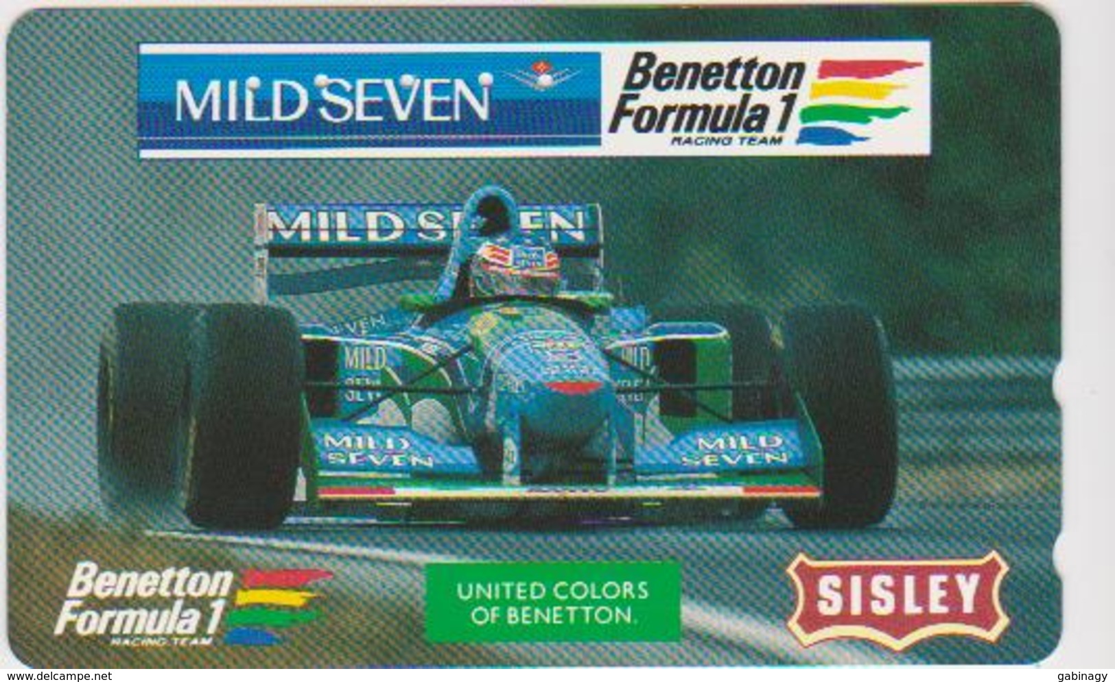 CARS - JAPAN - FORMULA-1-032 - BENETTON - MILD SEVEN - Voitures