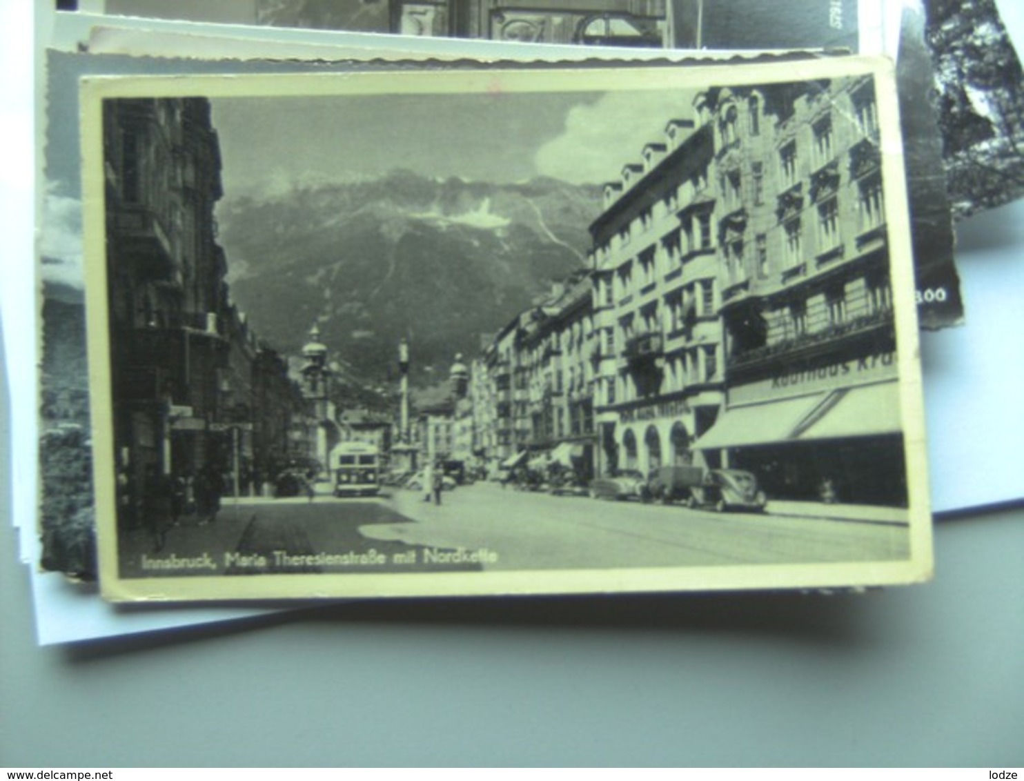 Oostenrijk Österreich Tirol Innsbruck Auto S Und Bus In Maria Theresien Strasse - Innsbruck