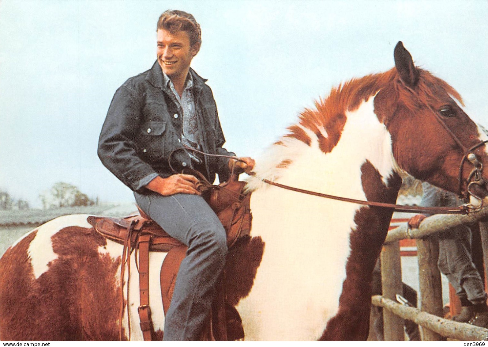 Johnny HALLYDAY - Chanteur Français Né à Paris 9e - Photo Kasparian - Equitation - Cheval - Chanteurs & Musiciens