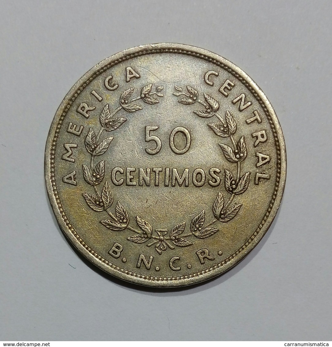 COSTA RICA - 50 CENTIMOS ( 1948 ) - Costa Rica