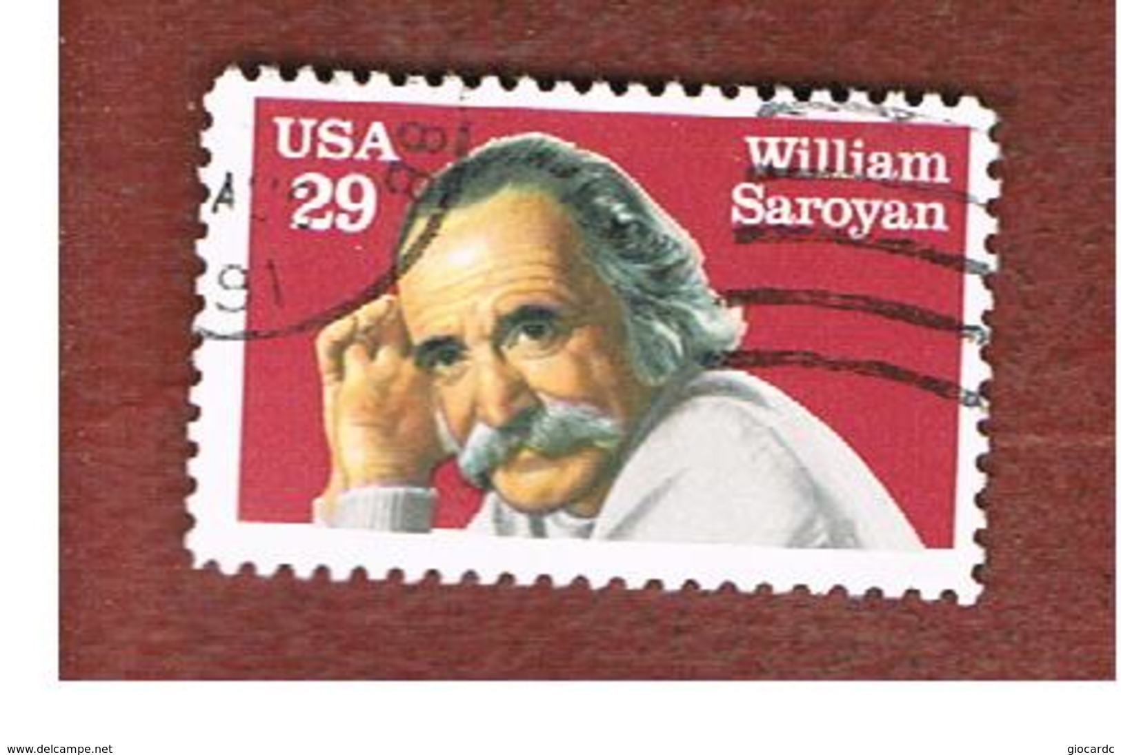 STATI UNITI (U.S.A.) - SG 2578  -    1991 W. SAROYAN, NOVELIST    - USED - Used Stamps