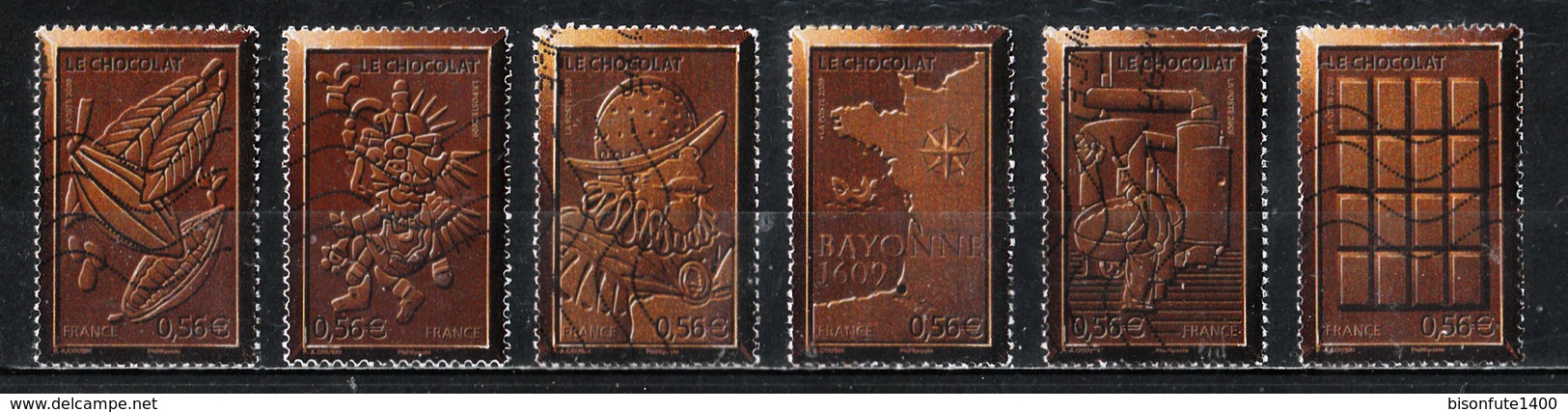 France 2009 : Timbres Yvert & Tellier N° 4357 - 4358 - 4359 - 4361 - 4363 - 4364 - 4365 Et 4366 Avec Oblitérations Méc. - Oblitérés