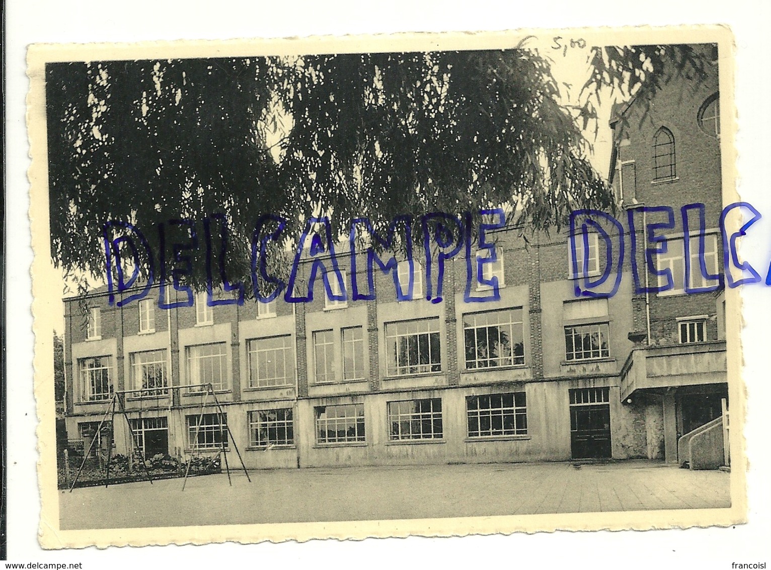 Pensionnat Des Soeurs De Marie. Glons NELS  Thill. Vue Sur La Cour De Récréation - Ecoles