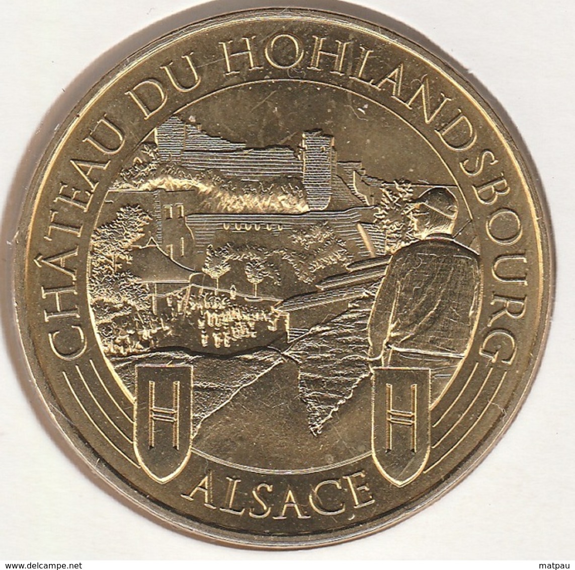 MONNAIE DE PARIS 68 WITZENHEIM Château Du Hohlandsbourg - Alsace - Disponible - 2016 - 2016