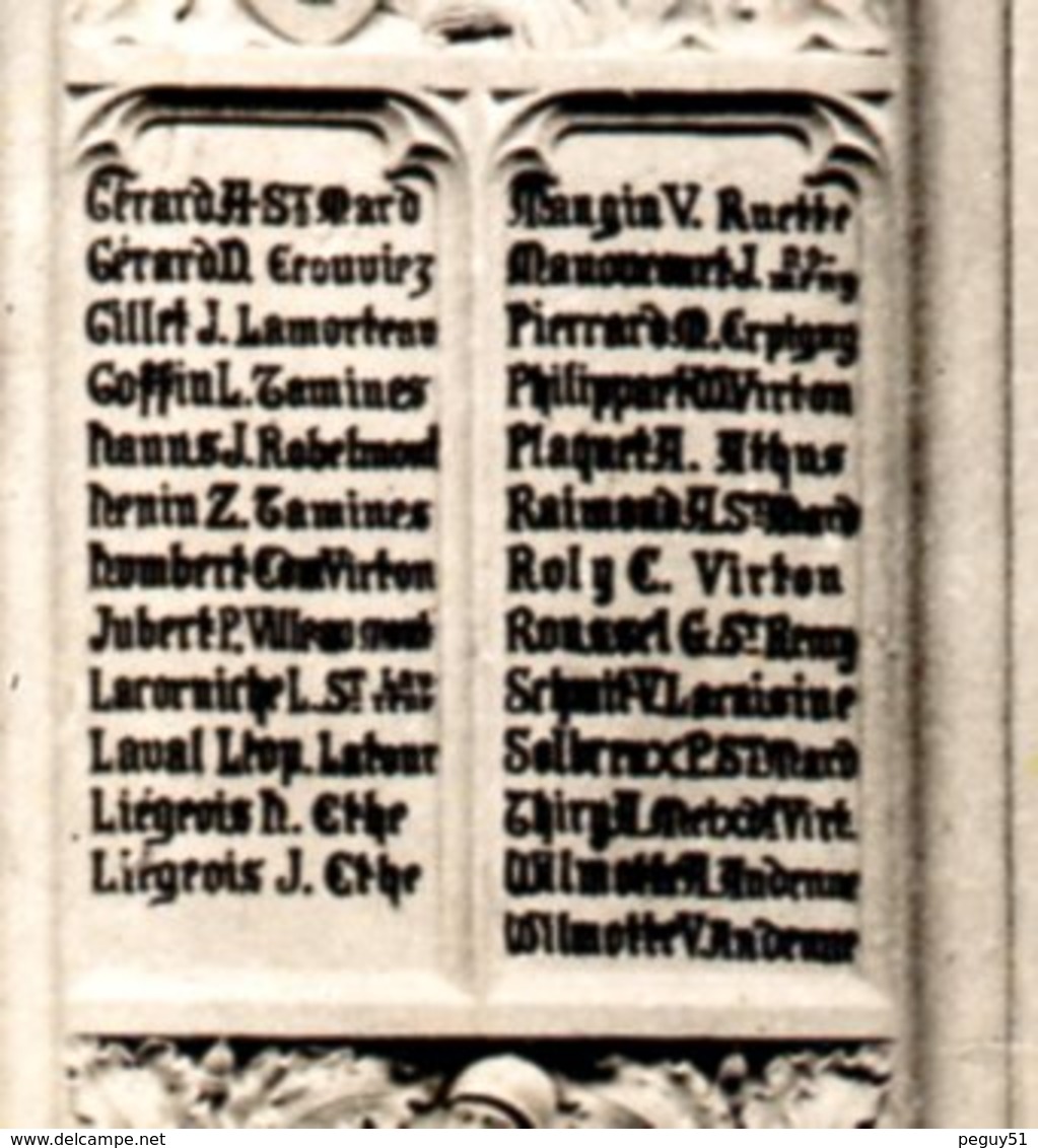 Virton. Carte-photo.Collège St. Joseph. Plaque Commémorative Aux Anciens Professeurs Et élèves Morts Pour La Patrie.1921 - Virton