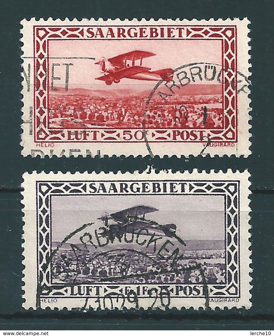 Saar MiNr. 126-127 Gestempelt  (sab38) - Usati