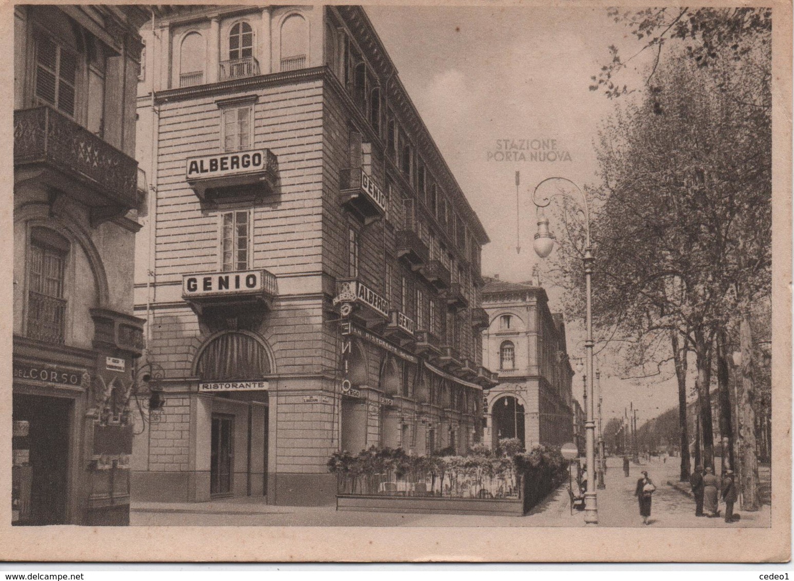 TORINO  ALBERGO RISTORANTE GENIO - Bars, Hotels & Restaurants