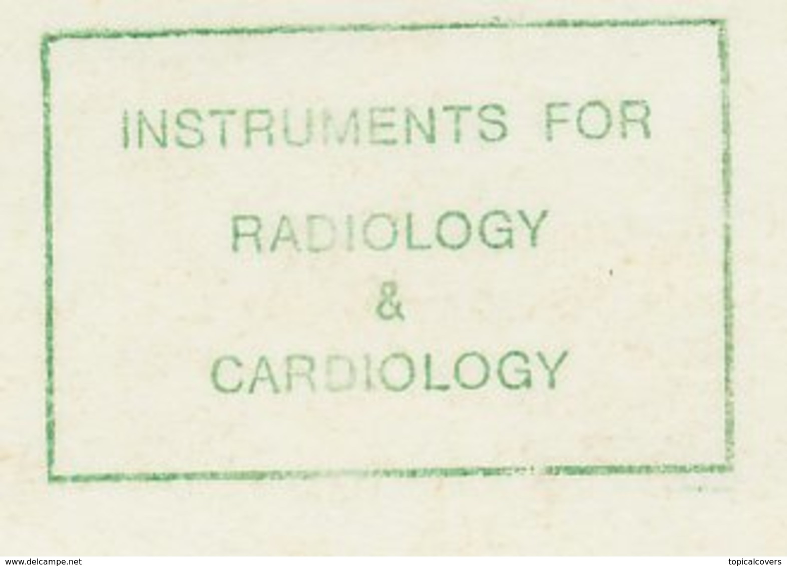 Meter Cut Netherlands 1984 Radiology - Cardiology - Andere & Zonder Classificatie