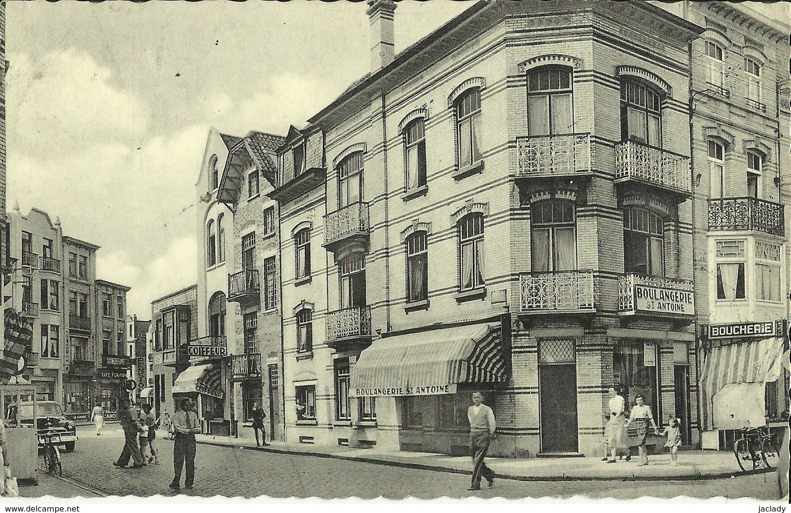 Wenduyne -- Rue Delacenserie.      ( 2 Scans ) - Wenduine