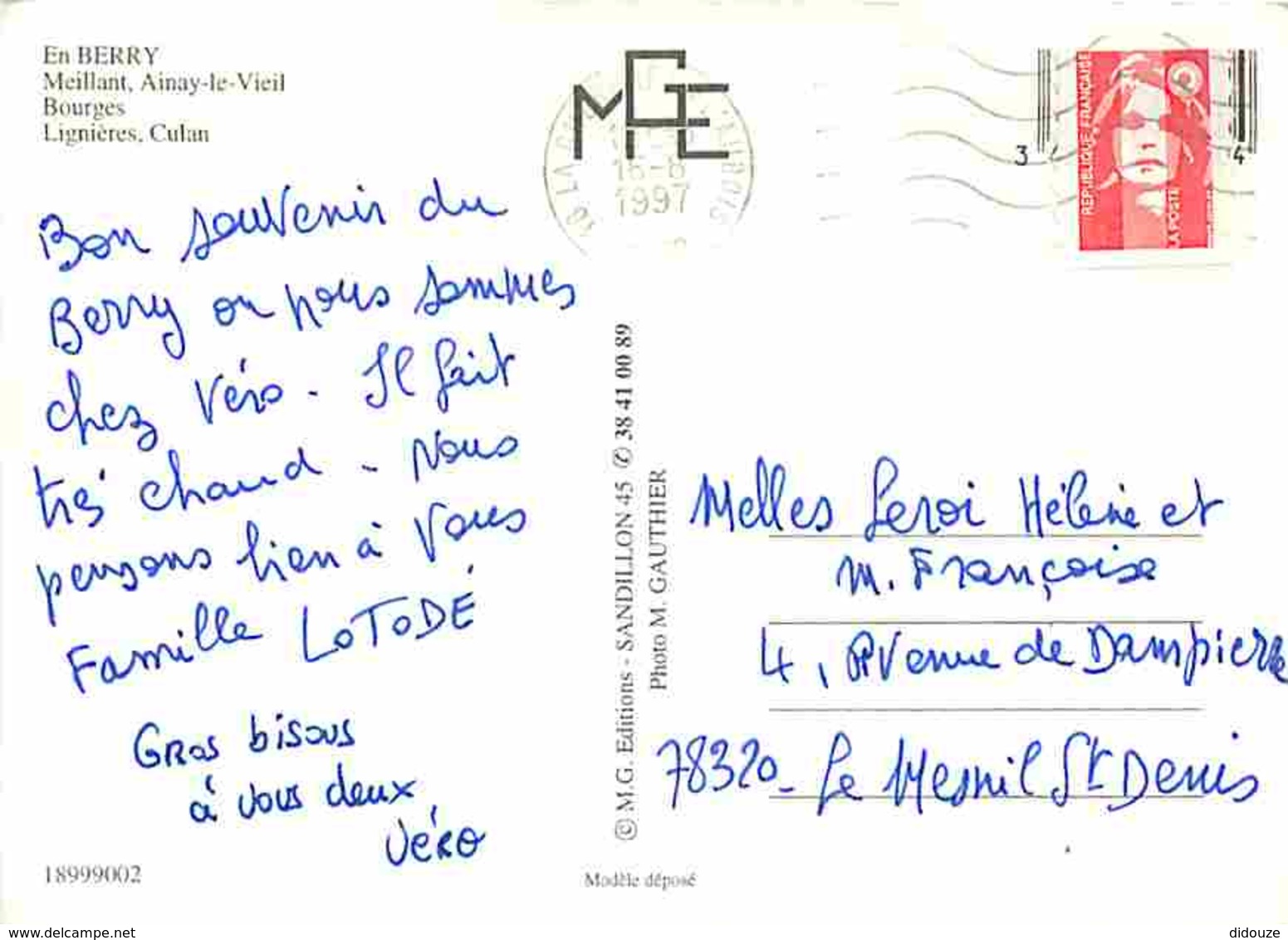 18 - Cher - Berry - Multivues - Voir Scans Recto-Verso - Autres & Non Classés