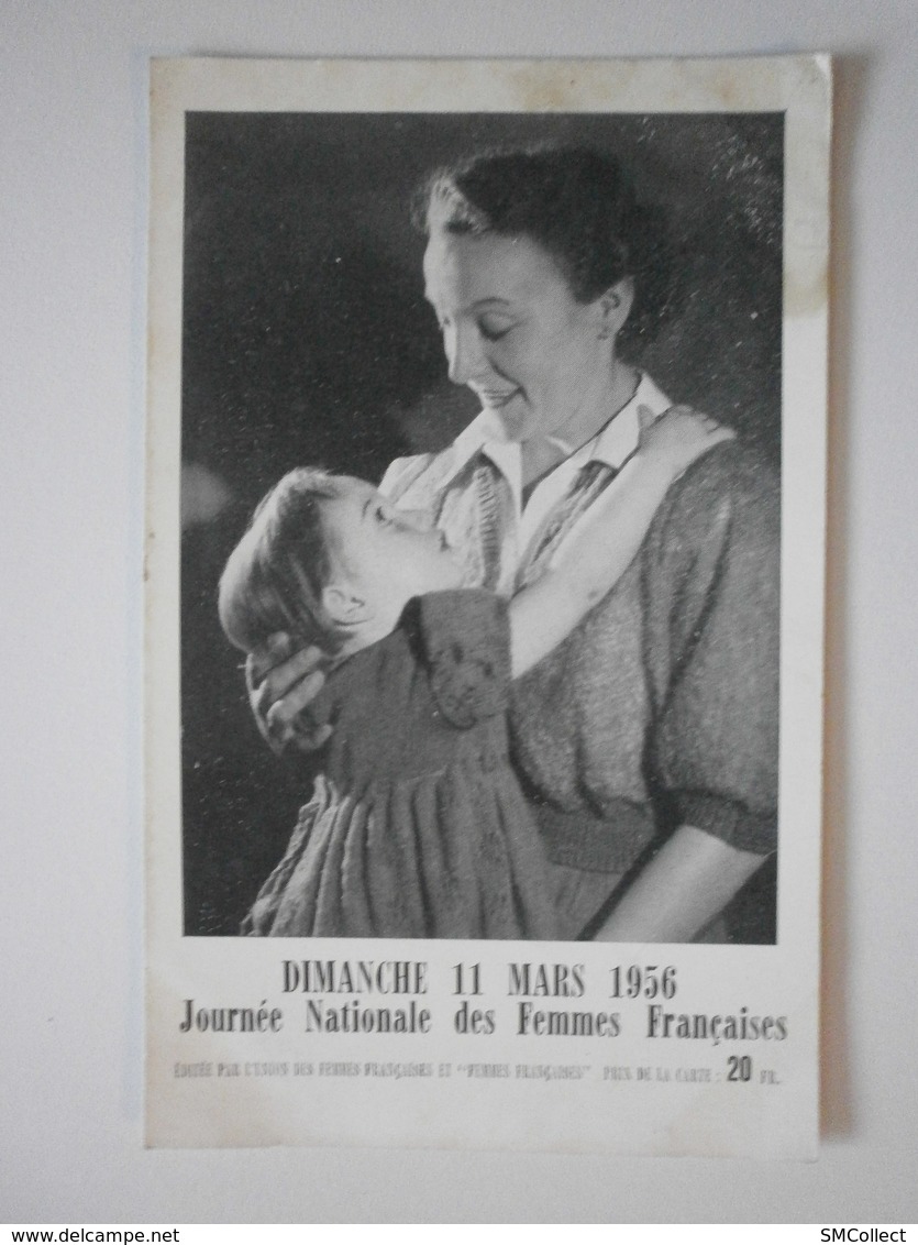 Dimanche 11 Mars 1956, Journée Nationale Des Femmes Françaises (4315) - Autres & Non Classés