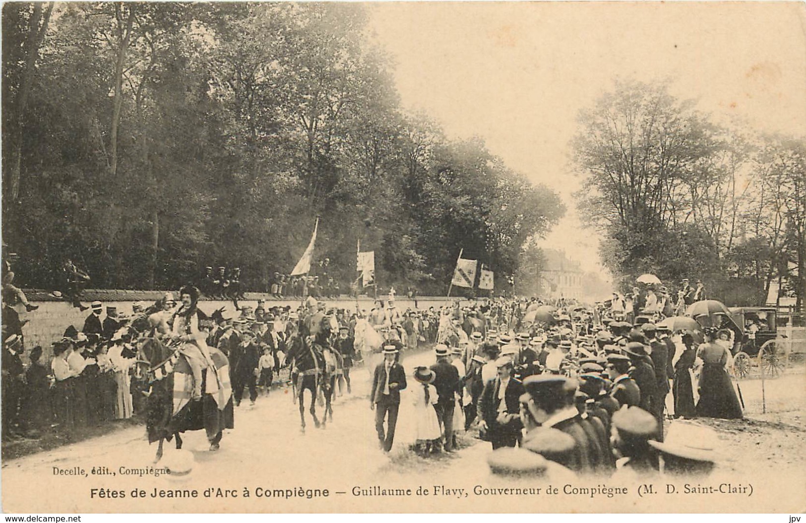 COMPIEGNE - Lot de 31 cartes des FÊTES DE JEANNE D'ARC A COMPIEGNE - NON ECRITES