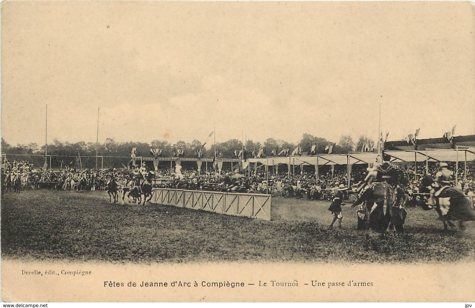 COMPIEGNE - Lot de 31 cartes des FÊTES DE JEANNE D'ARC A COMPIEGNE - NON ECRITES