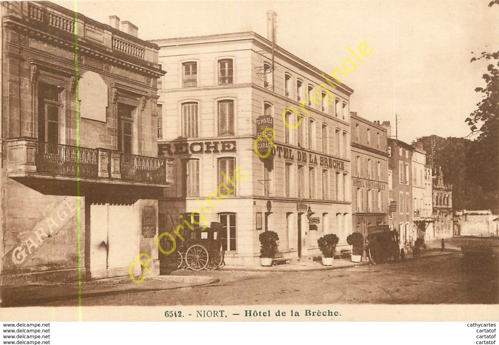 79.  NIORT .  Hôtel De La Brèche . - Niort