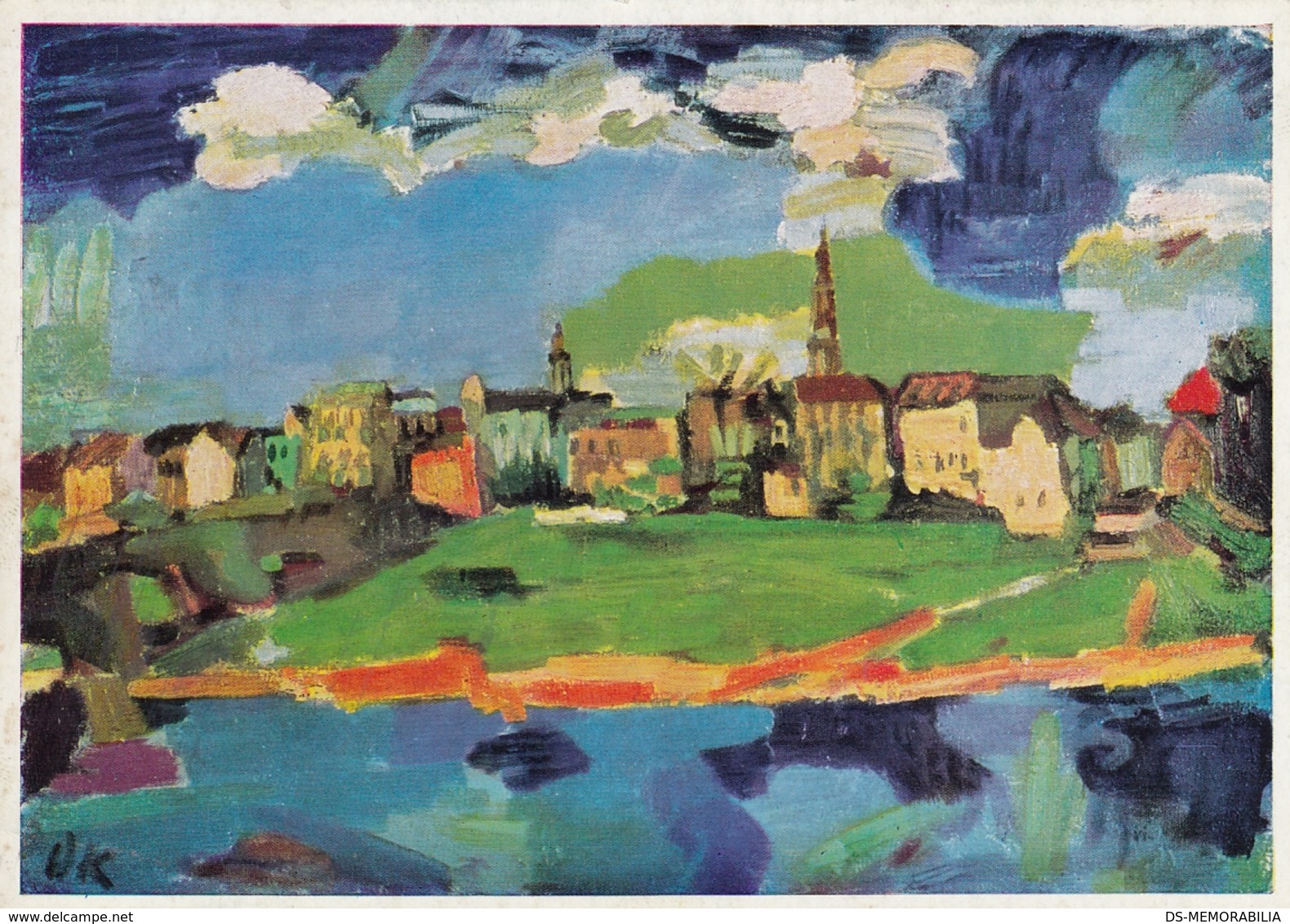 Oskar Kokoschka - Dresdner Neustadt - Kokoschka