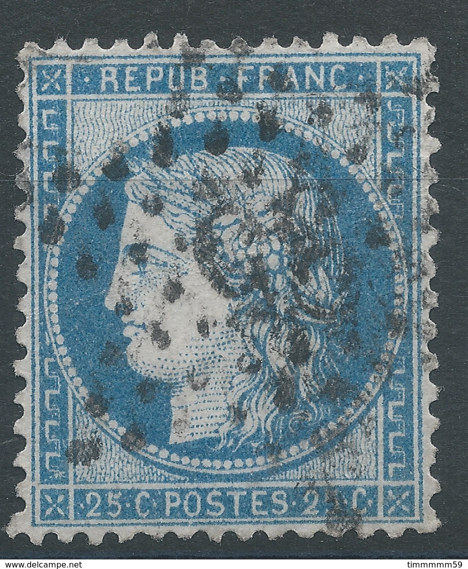 Lot N°47042  N°60, Oblit étoile Chiffrée 35 De PARIS (R. Du Luxembourg) - 1871-1875 Ceres