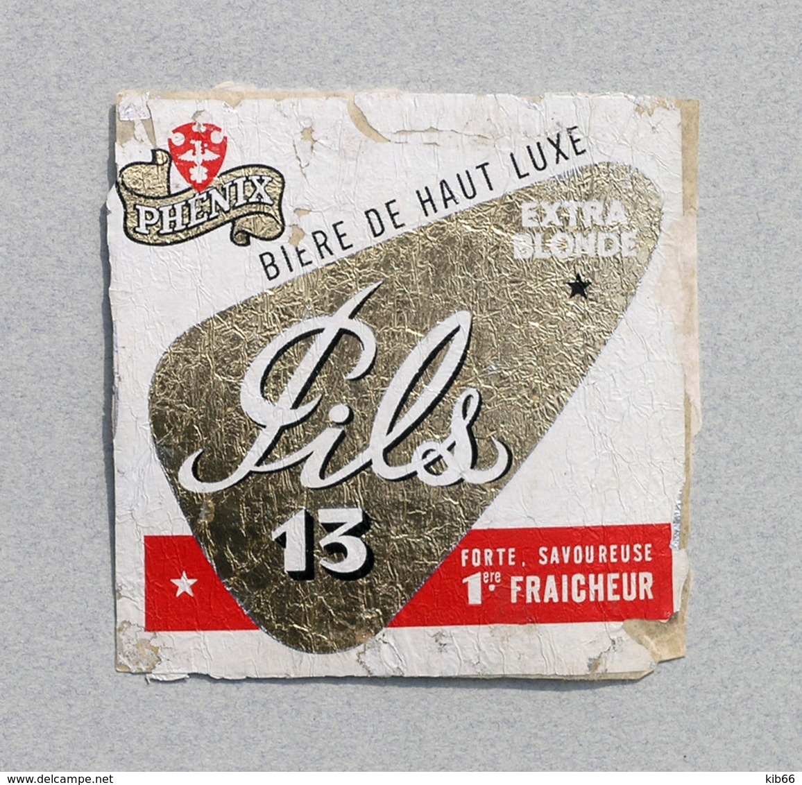 Ancienne Étiquette Bière Française Brasserie PHENIX, Marseille (Beer Label Bieretiketten) - Beer