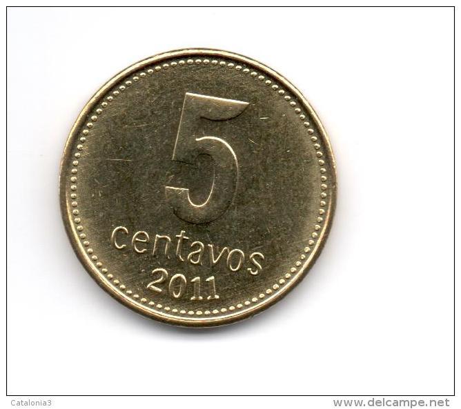 ARGENTINA - 5 CENTAVOS 2011 Sc - Argentinië