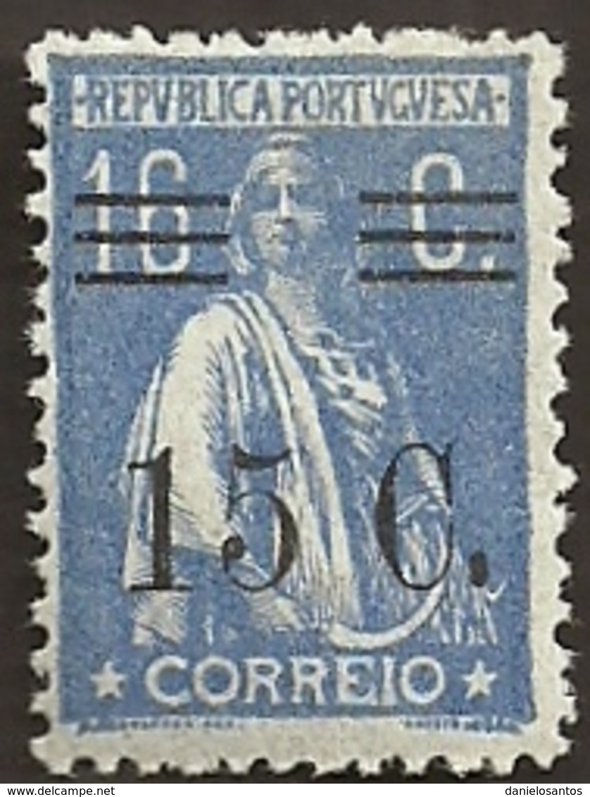 Portugal 1928-29 Ceres Surcharged In Black - Ceres Com Sobertaxa MLH - Post