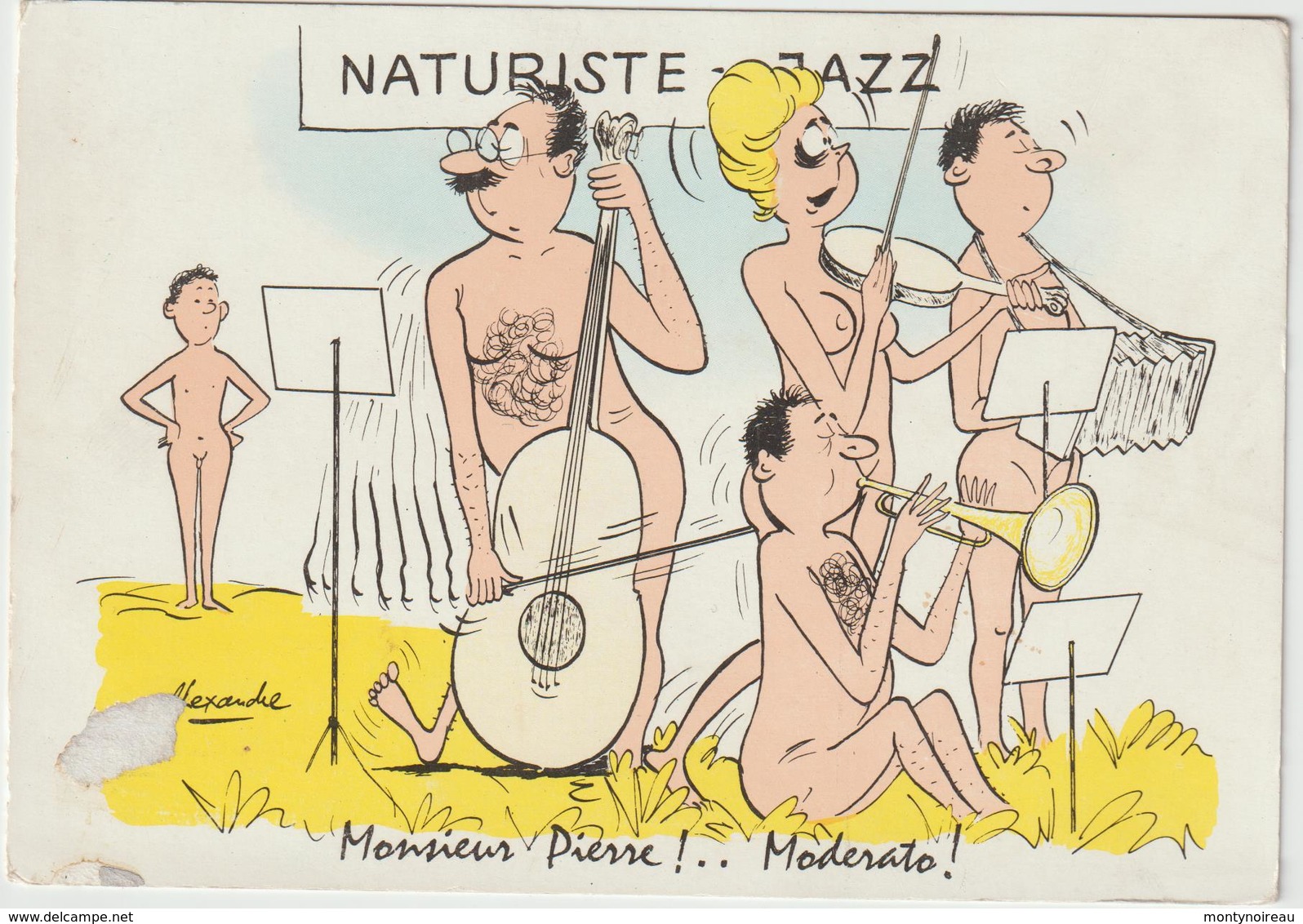 DAV : Humour :  Naturisme   Jazz , Musique   Illustrateur  Alexandre - Humour