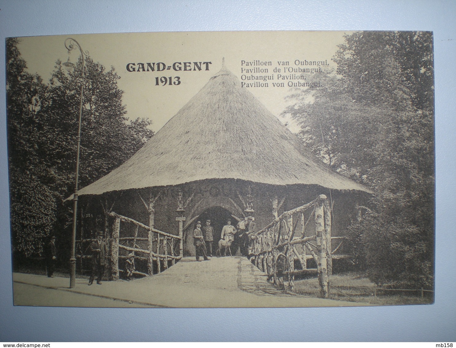 Congo Kongo Oubangui - World Expo Exposition Universelle - Gand Gent 1913 - Belgisch-Congo