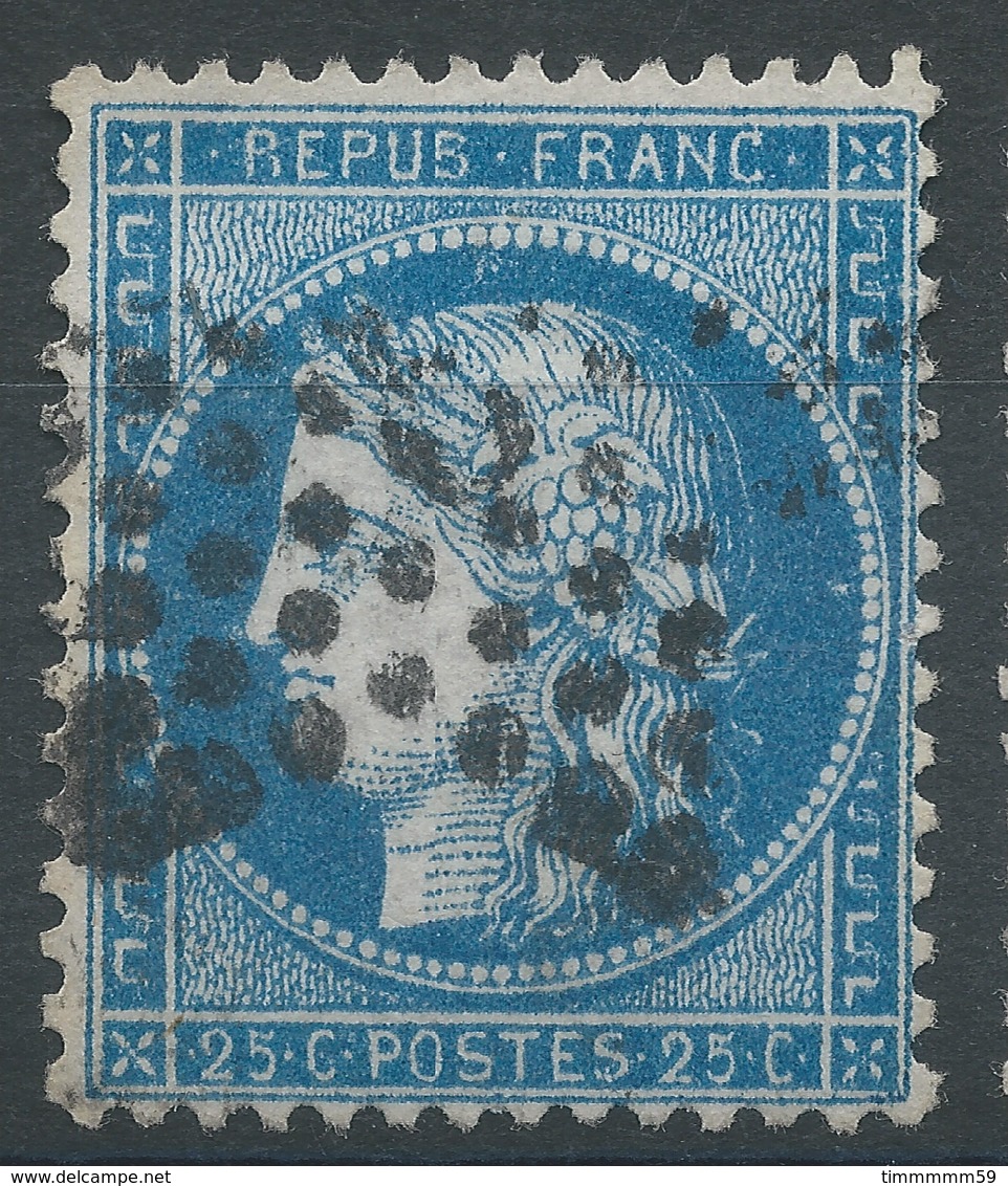 Lot N°47064  Variété/n°60, Oblit étoile Chiffrer 5 De PARIS (R. De Bondy), B De REPUB - 1871-1875 Ceres