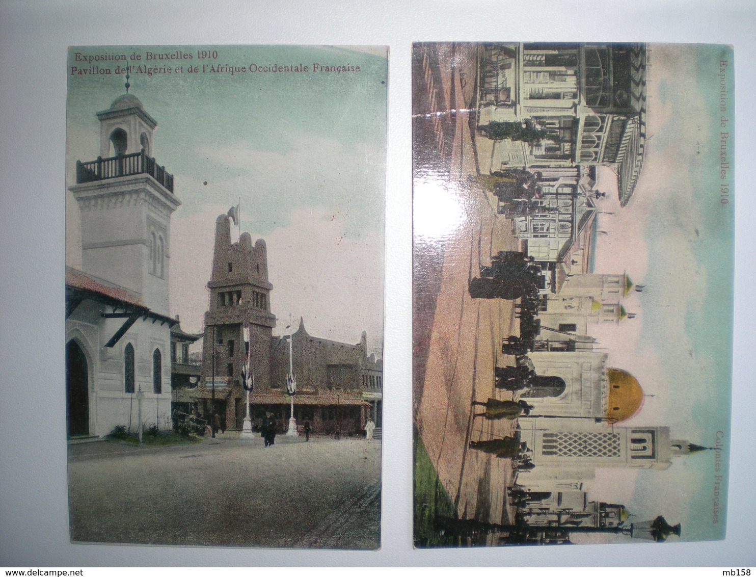 République Centrafricaine - World Expo Exposition Universelle - Liège 1905 Bruxelles 1910 (4 Cartes) - Centraal-Afrikaanse Republiek