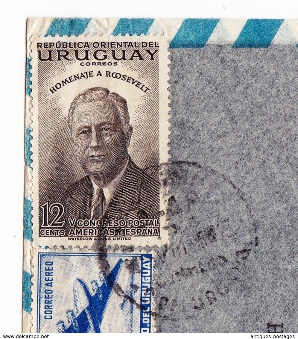 Recomendata 1955 Uruguay Montevideo München Planegg Deutschland Theodore Roosevelt - Uruguay