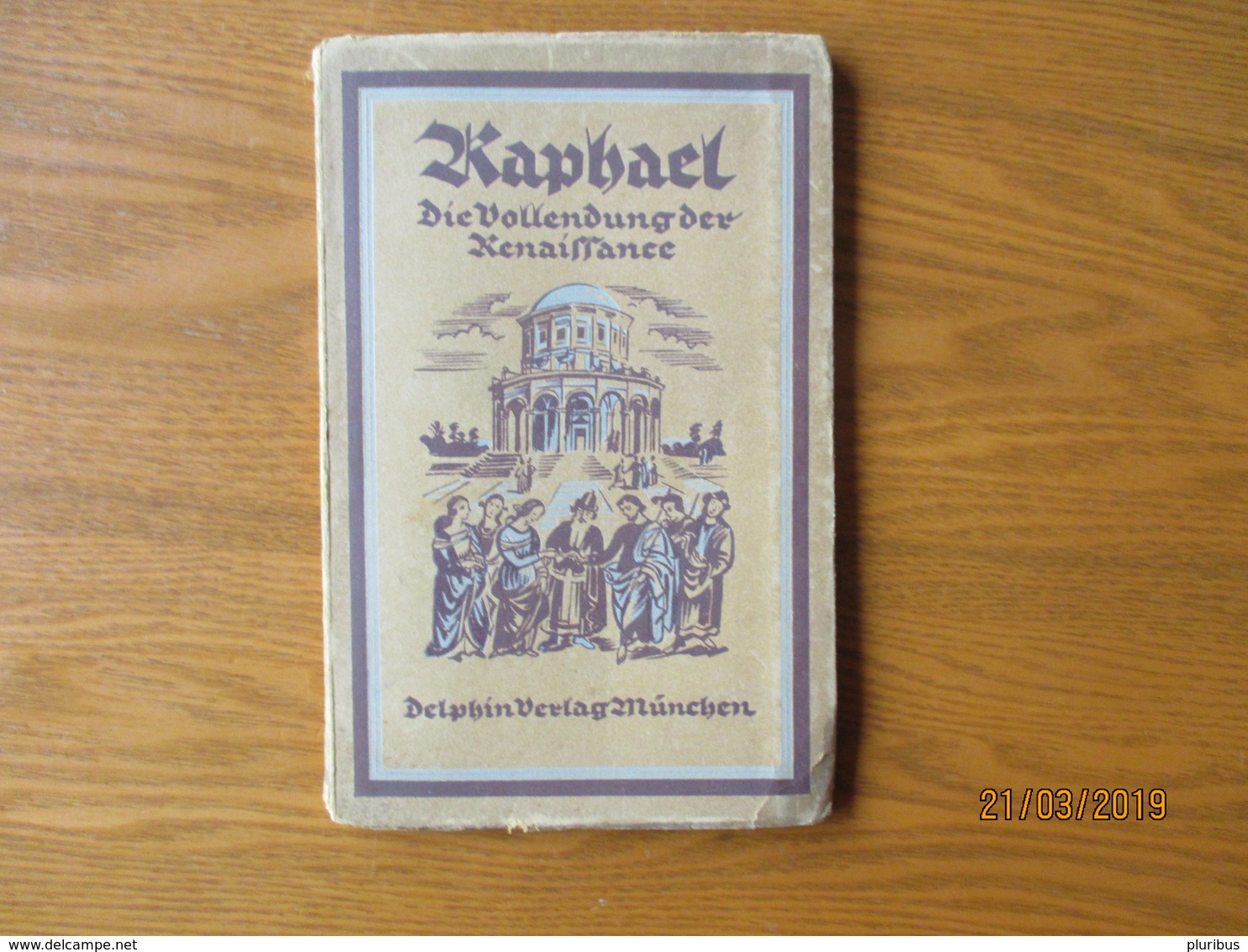 1924 RAPHAEL , DIE VOLLENDUNG DER RENAISSANCE ,  NUDE ART , OLD BOOK ,0 - Peinture & Sculpture