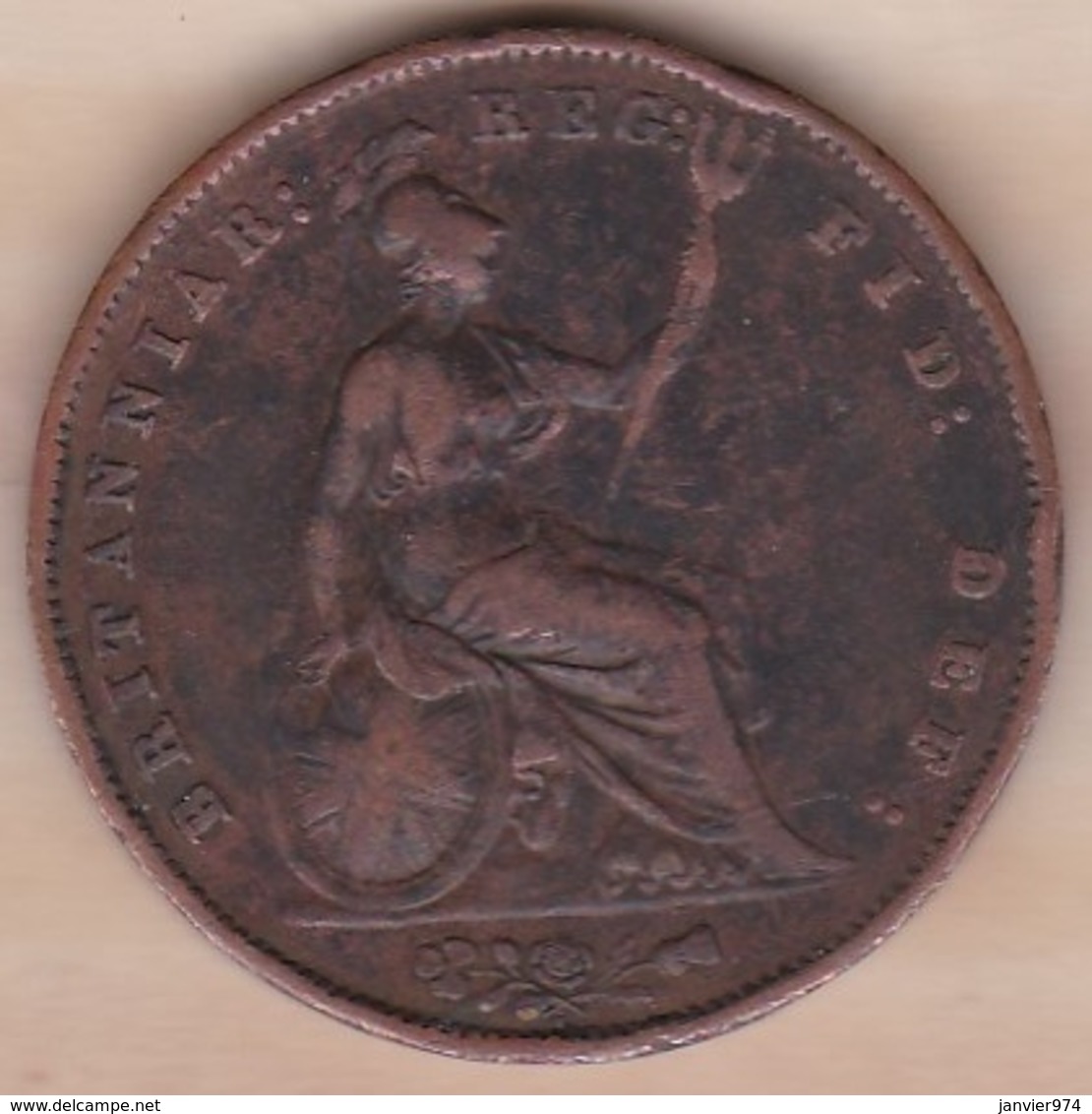 Grande-Bretagne . 1 Penny 1858. Victoria - D. 1 Penny