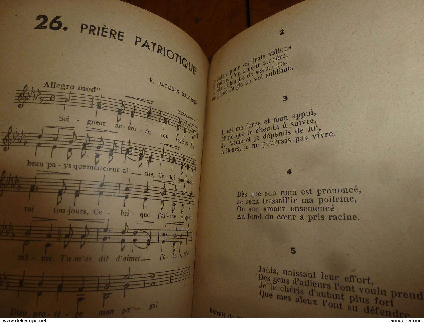 1947 Chansons de marches des SCOUTS, des ECLAIREURS Unionistes de France