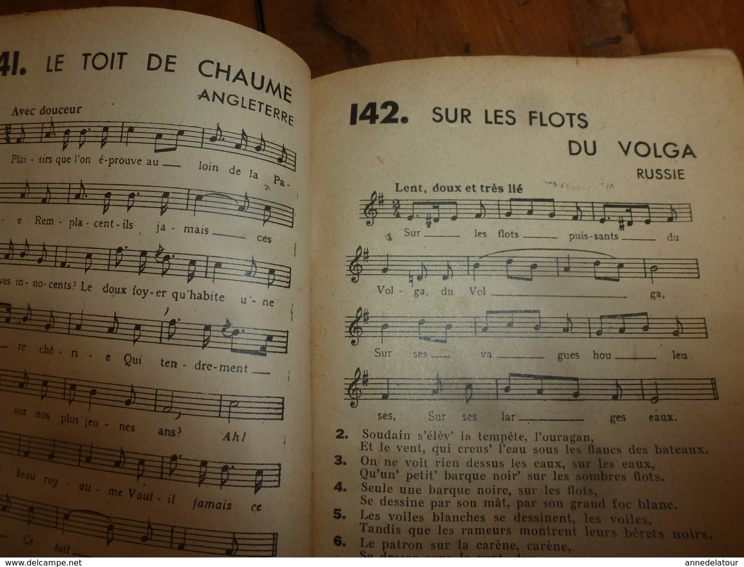 1947 Chansons de marches des SCOUTS, des ECLAIREURS Unionistes de France