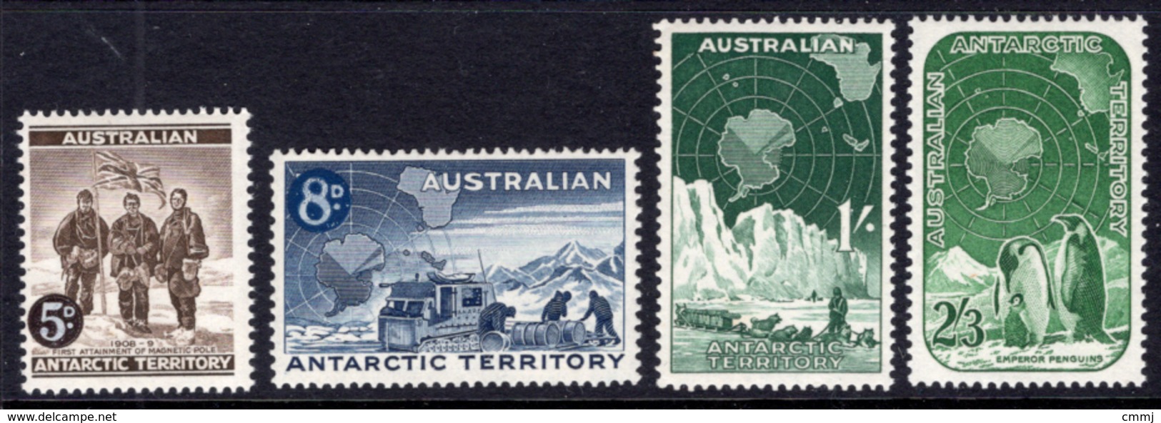 1959 - AUSTRALIAN ANTARTIC TERRITORY -  Yi. 2/5 - NH - (REG2875.. 25) - Unused Stamps