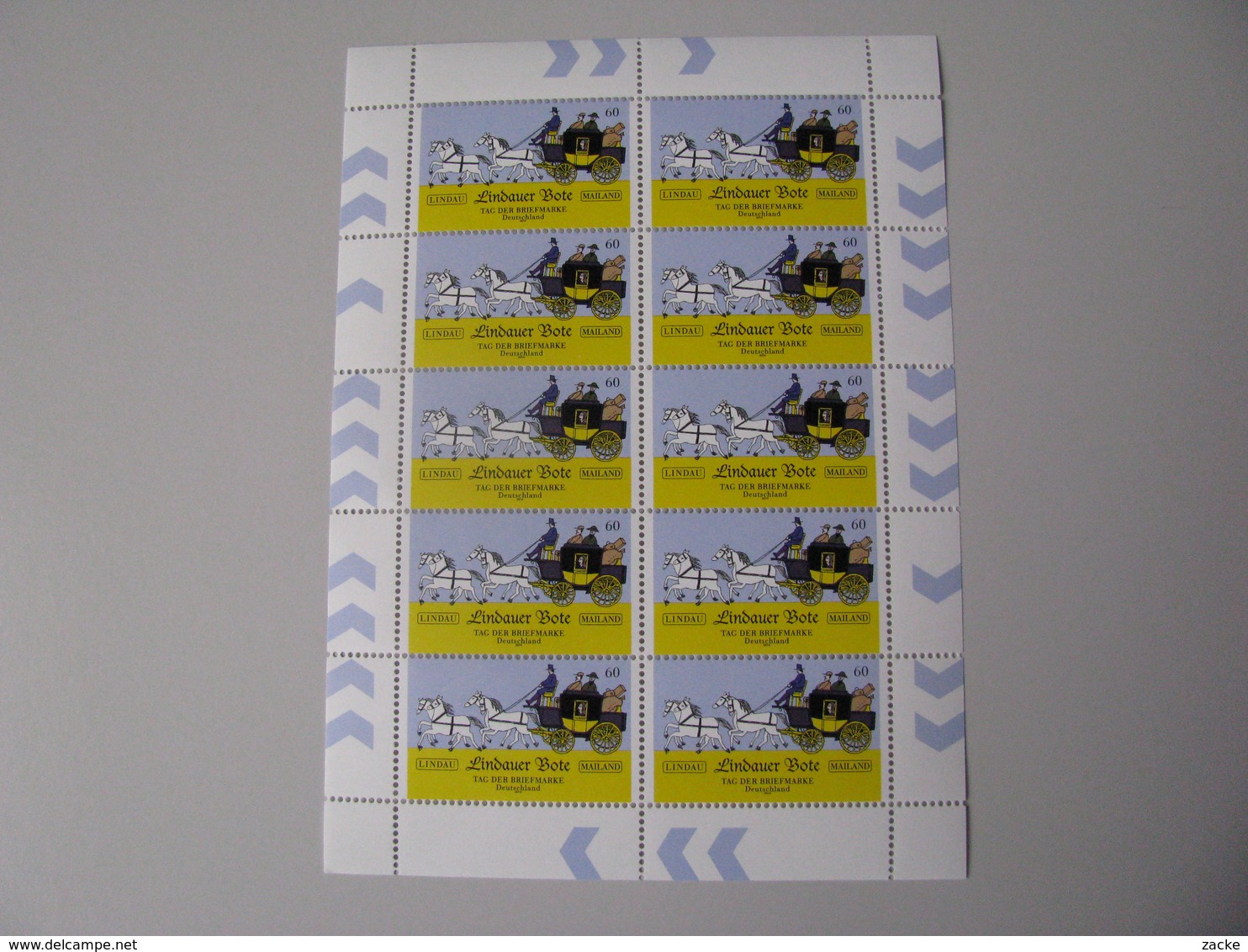 3101 , Tag Der Briefmarke , 10 Er Bogen - 2011-2020