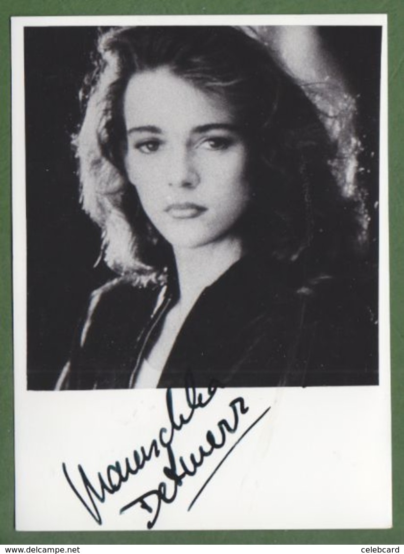 MARUSCHKA DETMERS  AUTOGRAPHE / AUTOGRAMM  In Person Signed Glossy Photo 10x15 Cm - Sonstige & Ohne Zuordnung