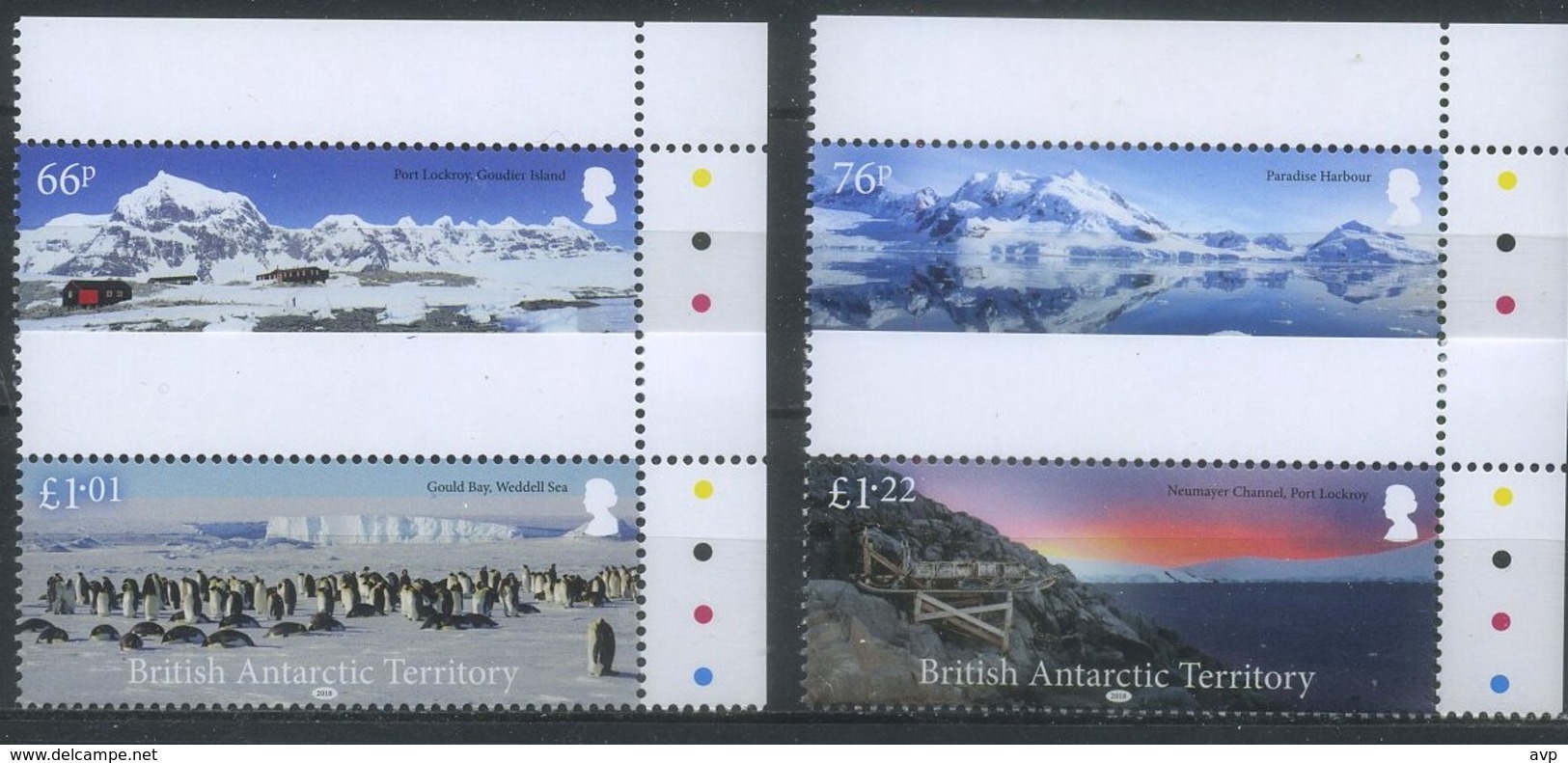 British Antarctic Territory (BAT) 2018 Nature, Landscapes, Fauna, Birds, Penguins, Research Stations - Nuevos