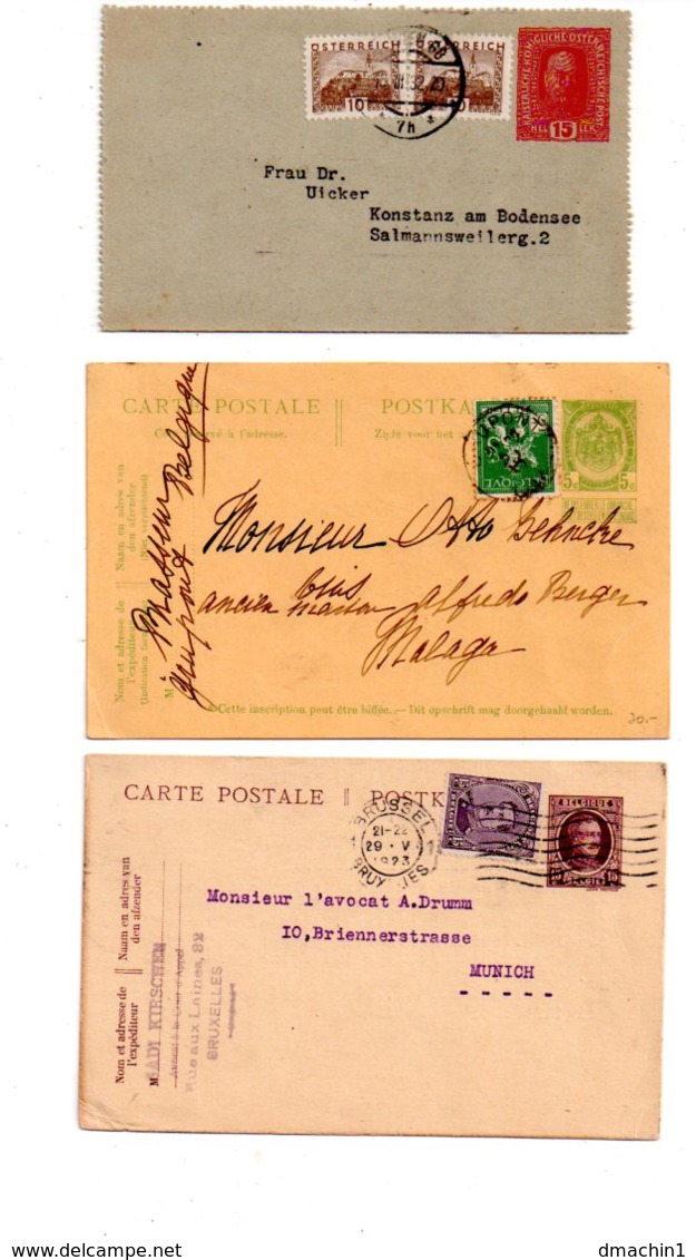 Monde - 59 Entiers Postaux -voir état - Vrac (max 999 Timbres)